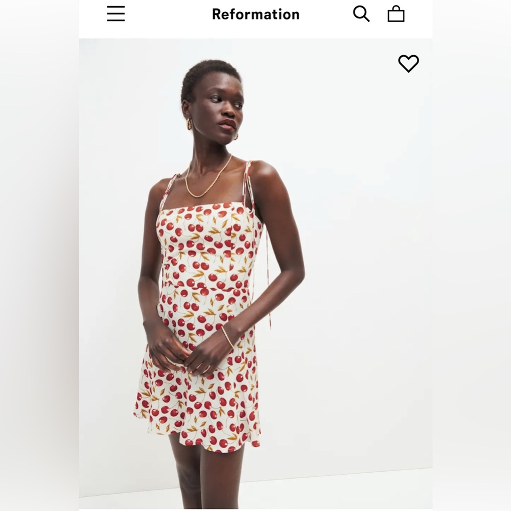 Reformation Presley Dress. Size 8